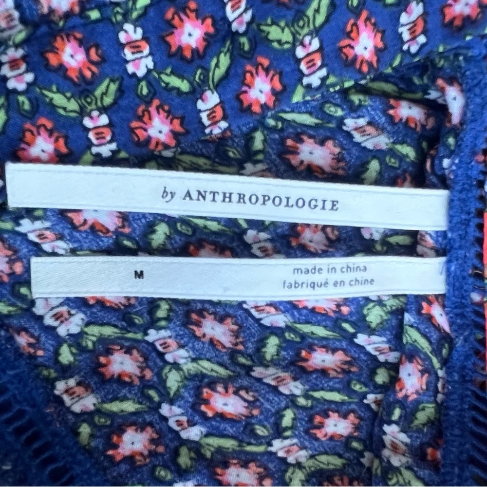 Anthropologie Lynn Mixed Print
Sleep Jumpsuit - Boho Wide Leg
Capri SZ M - Picture 6 of 15